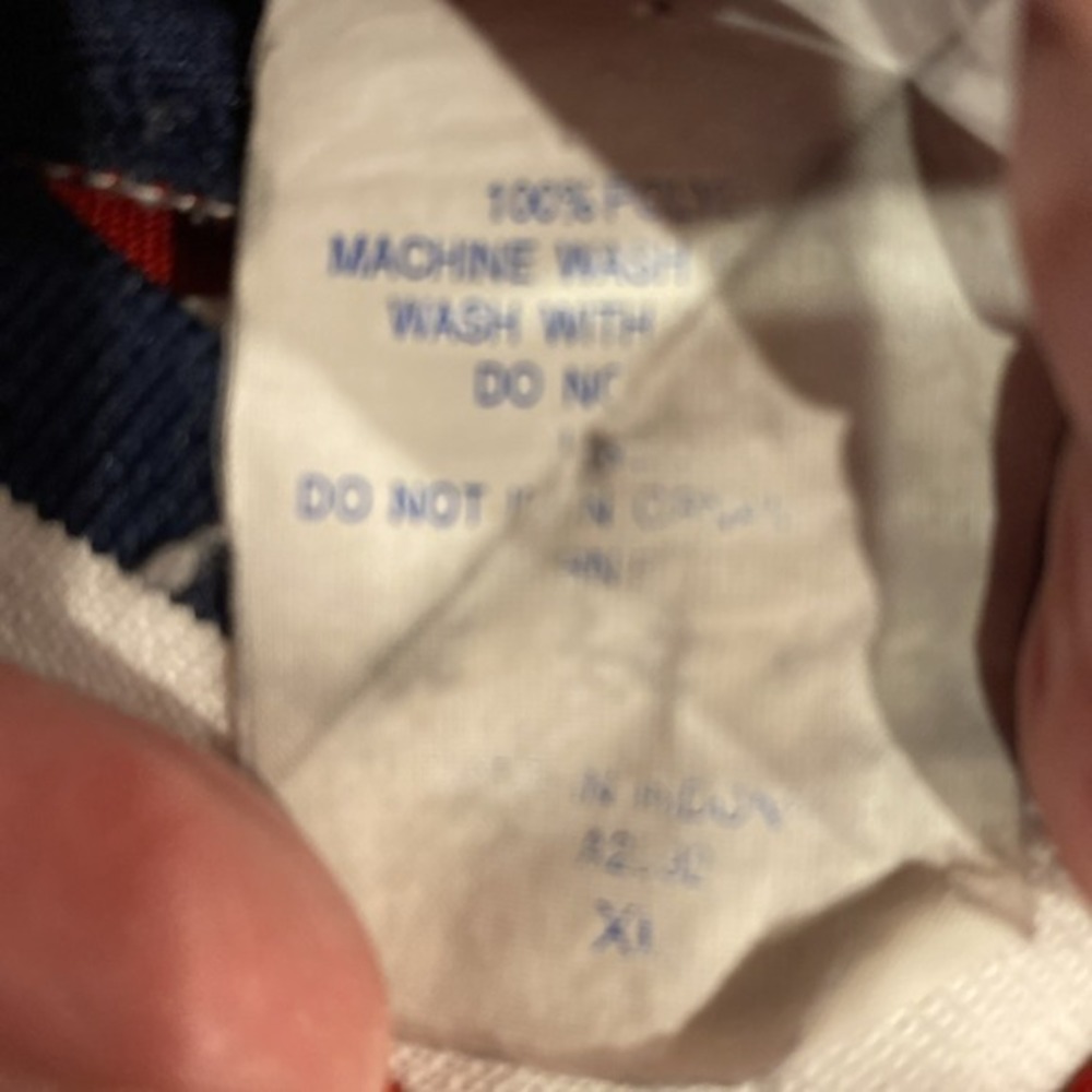 Boston Red Sox XL Jersey Red With Blue B 201 - Picture 6 of 9